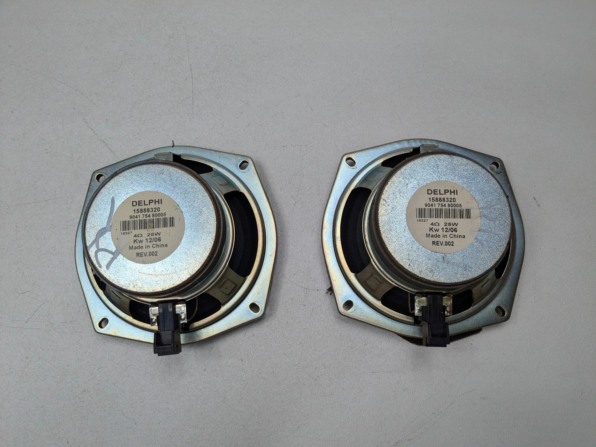 2005 - 2007 CADILLAC CTS OEM SPEAKER SET OF 6 INTERIOR AUDIO SOUND SYSTEM