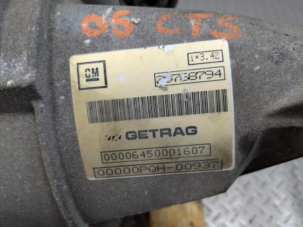 2005 - 2007 CADILLAC CTS OEM REAR CARRIER DIFFERENTIAL ASSEMBLY