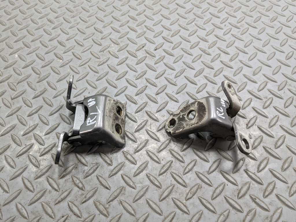 2007 - 2009 ACURA MDX OEM UPPER AND LOWER DOOR HINGE SET REAR LEFT DRIVER SIDE