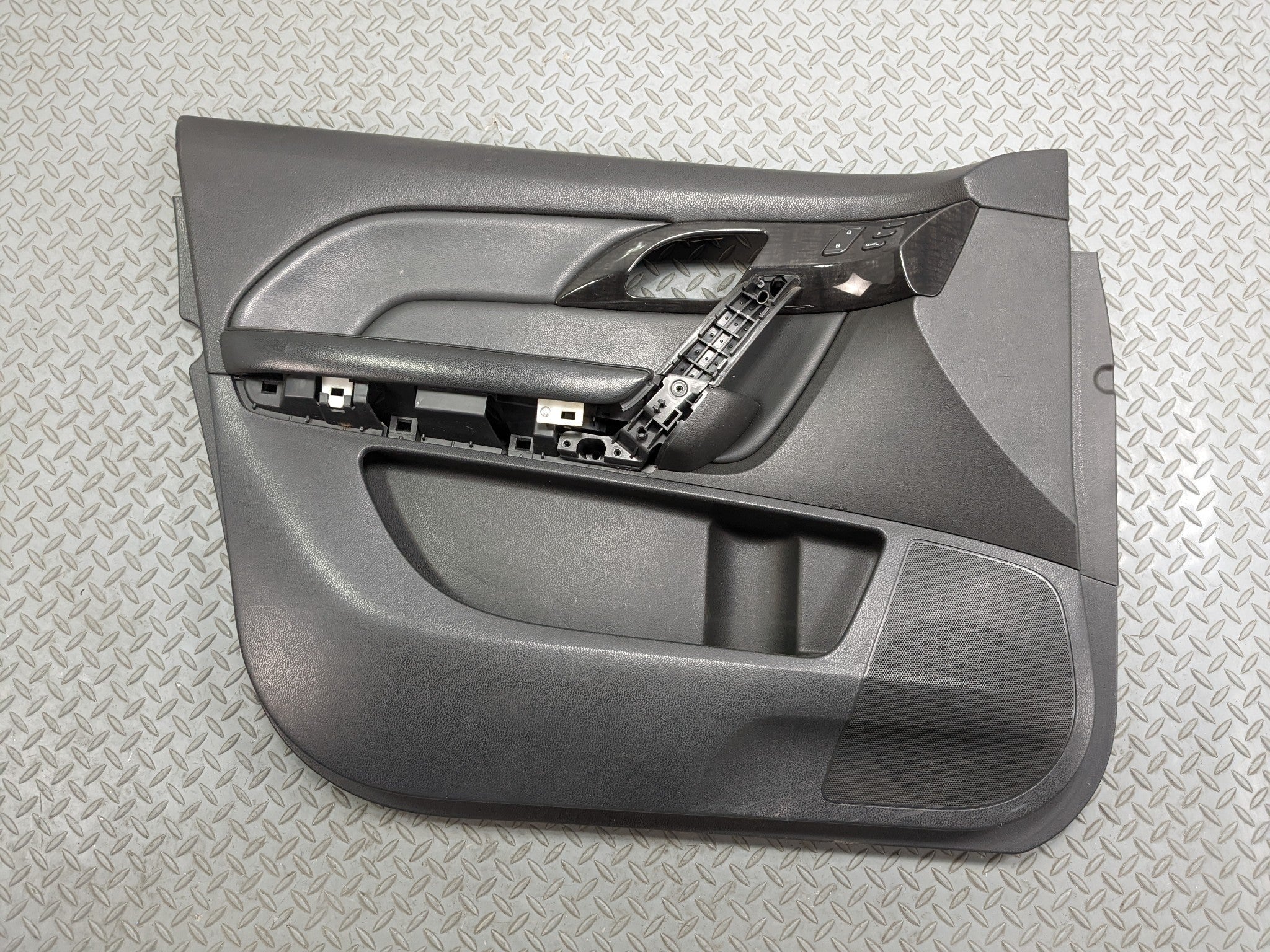 2007 - 2009 ACURA MDX OEM INTERIOR DOOR TRIM PANEL EBONY FRONT LEFT DRIVER SIDE