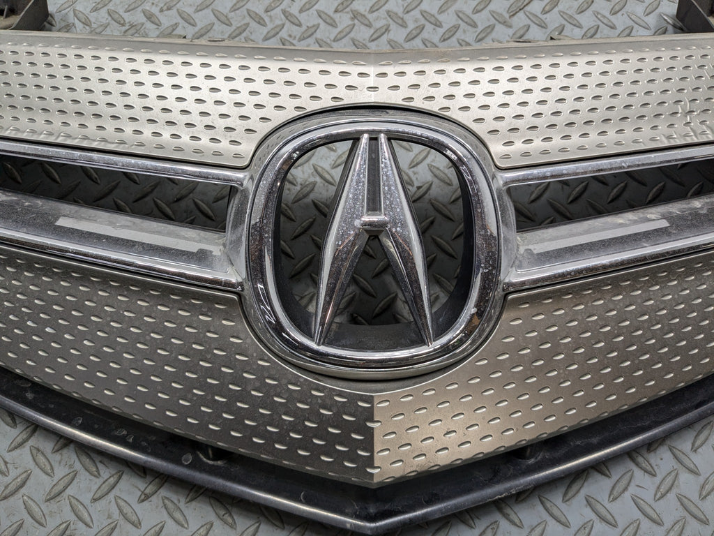 2007 - 2009 ACURA MDX OEM GRILLE WITH EMBLEM FRONT CENTER UPPER BUMPER