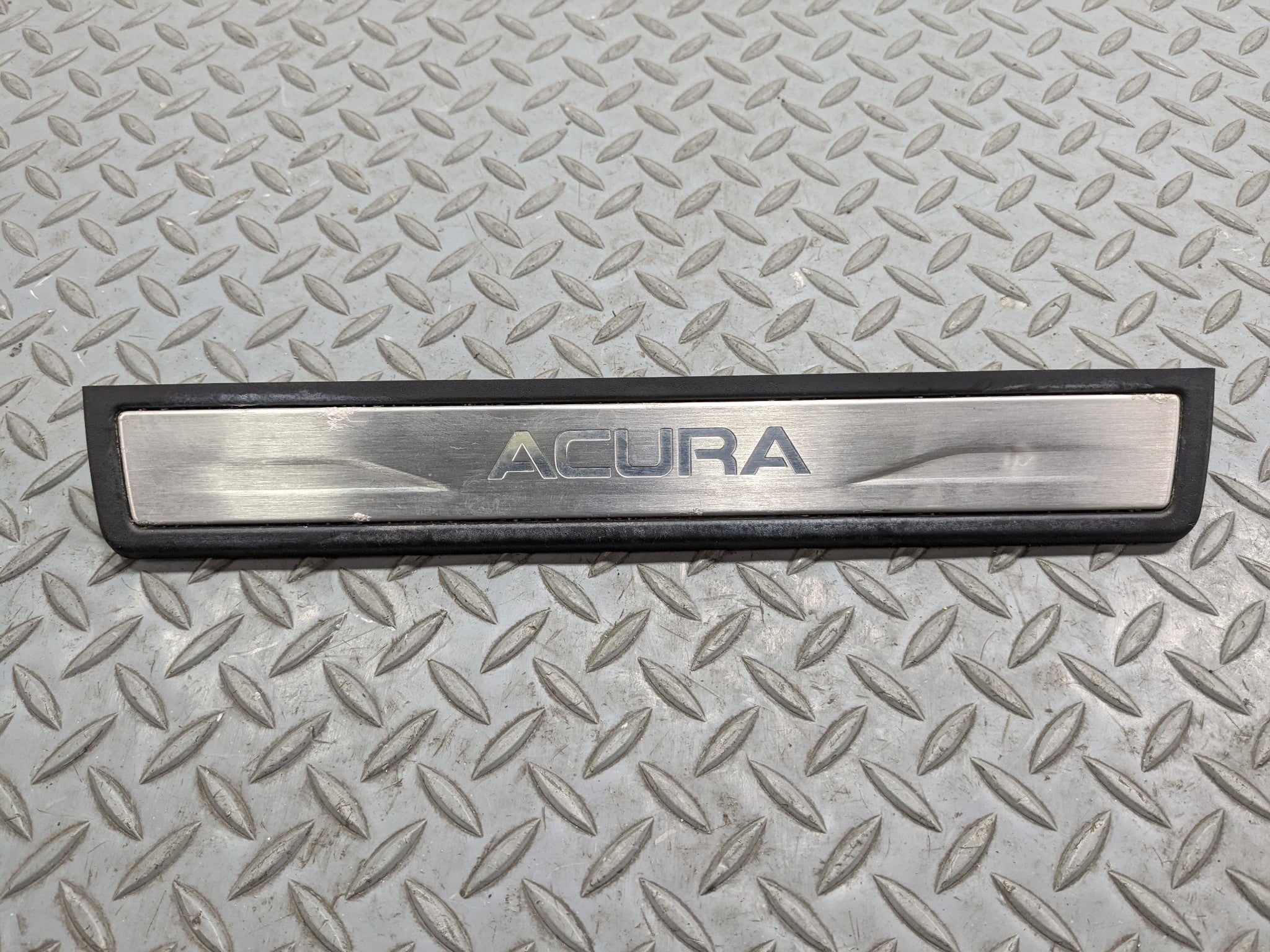 2007 - 2009 ACURA MDX OEM DOOR SILL SCUFF PLATE TRIM COVER REAR LEFT DRIVER SIDE