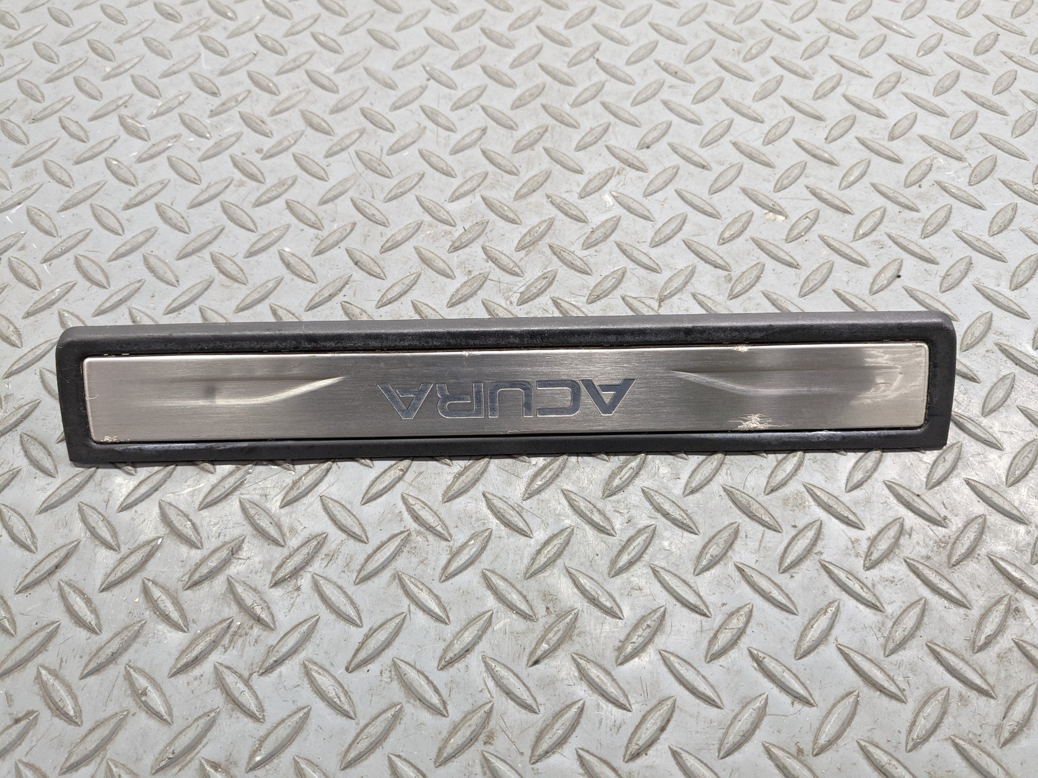 2007 - 2009 ACURA MDX OEM DOOR SILL SCUFF PLATE TRIM COVER REAR LEFT DRIVER SIDE