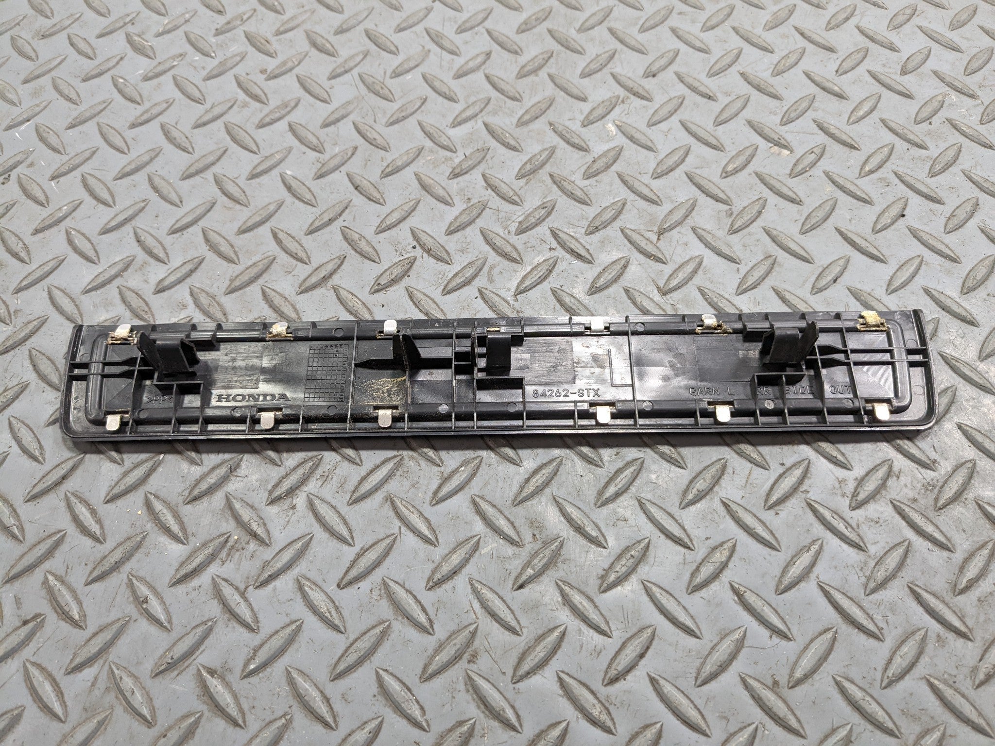 2007 - 2009 ACURA MDX OEM DOOR SILL SCUFF PLATE TRIM COVER REAR LEFT DRIVER SIDE