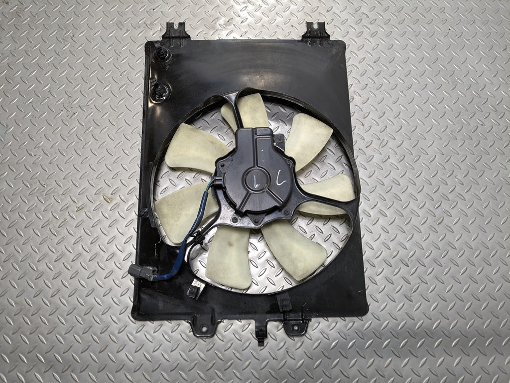 07 - 09 ACURA MDX OEM ELECTRIC COOLING FAN MOTOR CONDENSER ASSEMBLY LEFT SIDE