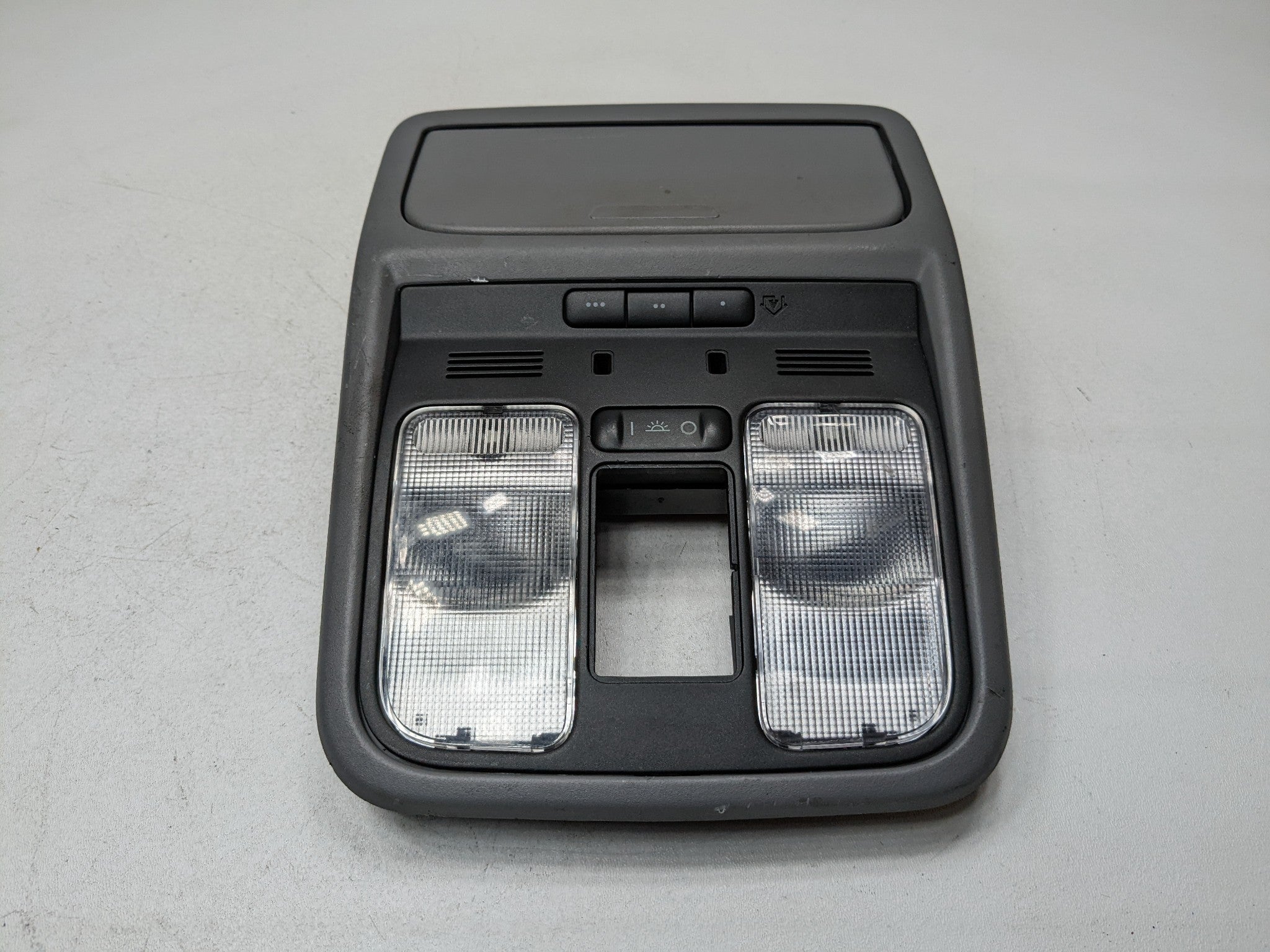 2007 - 2009 ACURA MDX OEM FRONT DOME LIGHT OVERHEAD CONSOLE WITH CONTROL SWITCH