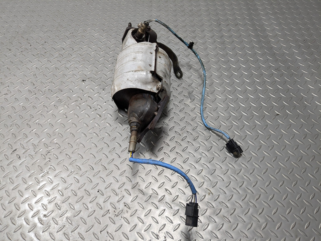 07 - 09 ACURA MDX OEM 3.7L EXHAUST MANIFOLD DOWNPIPE WITH HEAT SHIELD REAR SIDE