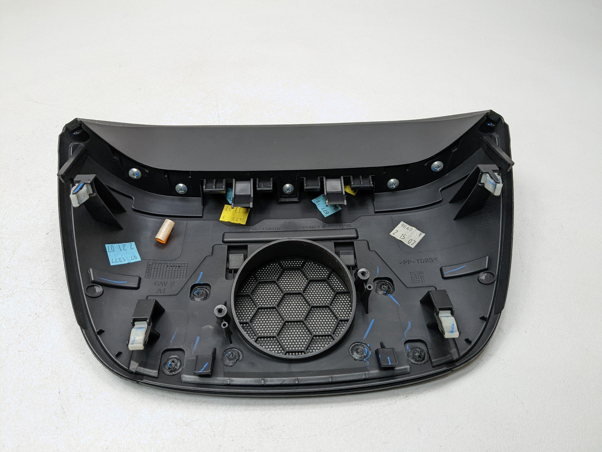 2007 - 2009 ACURA MDX OEM CENTER DASH SPEAKER GRILLE TRIM COVER BLACK