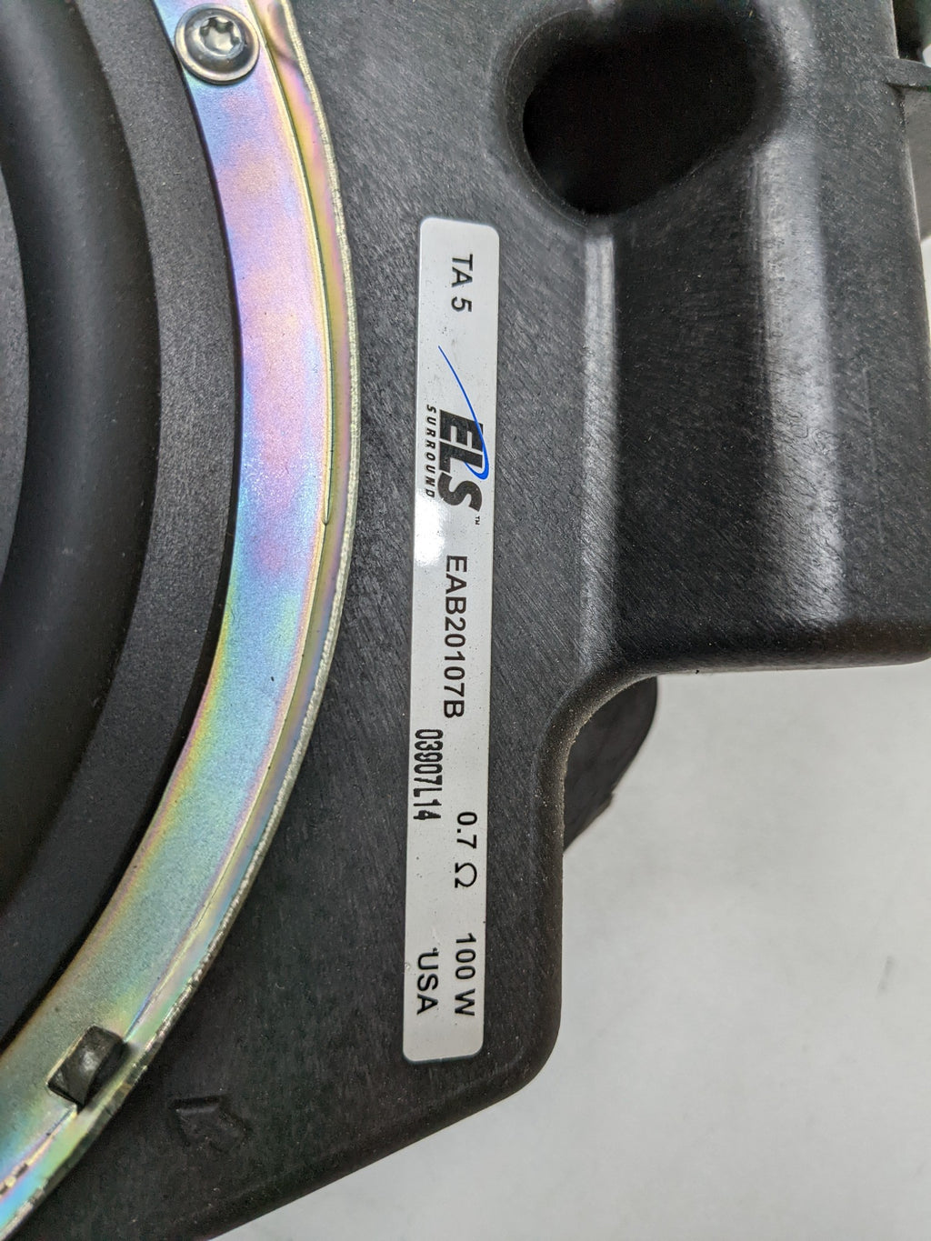 2007 - 2009 ACURA MDX OEM SUBWOOFER SPEAKER AUDIO SOUND SYSTEM REAR SIDE