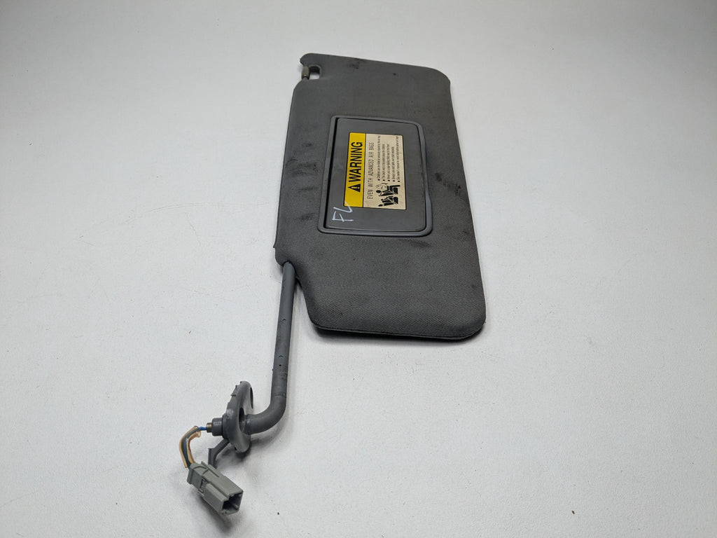 2007 - 2009 ACURA MDX OEM SUN VISOR ILLUMINATED GRAY LEFT DRIVER SIDE