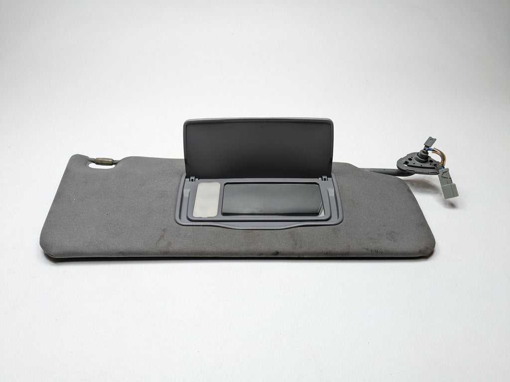 2007 - 2009 ACURA MDX OEM SUN VISOR ILLUMINATED GRAY RIGHT PASSENGER SIDE