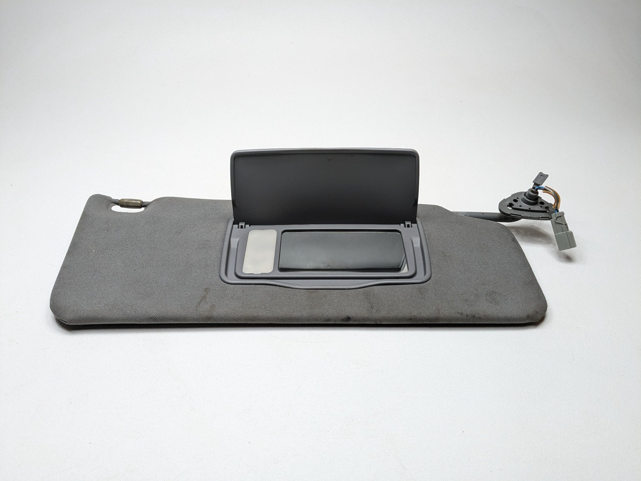 2007 - 2009 ACURA MDX OEM SUN VISOR ILLUMINATED GRAY RIGHT PASSENGER SIDE