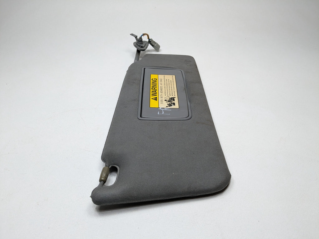 2007 - 2009 ACURA MDX OEM SUN VISOR ILLUMINATED GRAY RIGHT PASSENGER SIDE