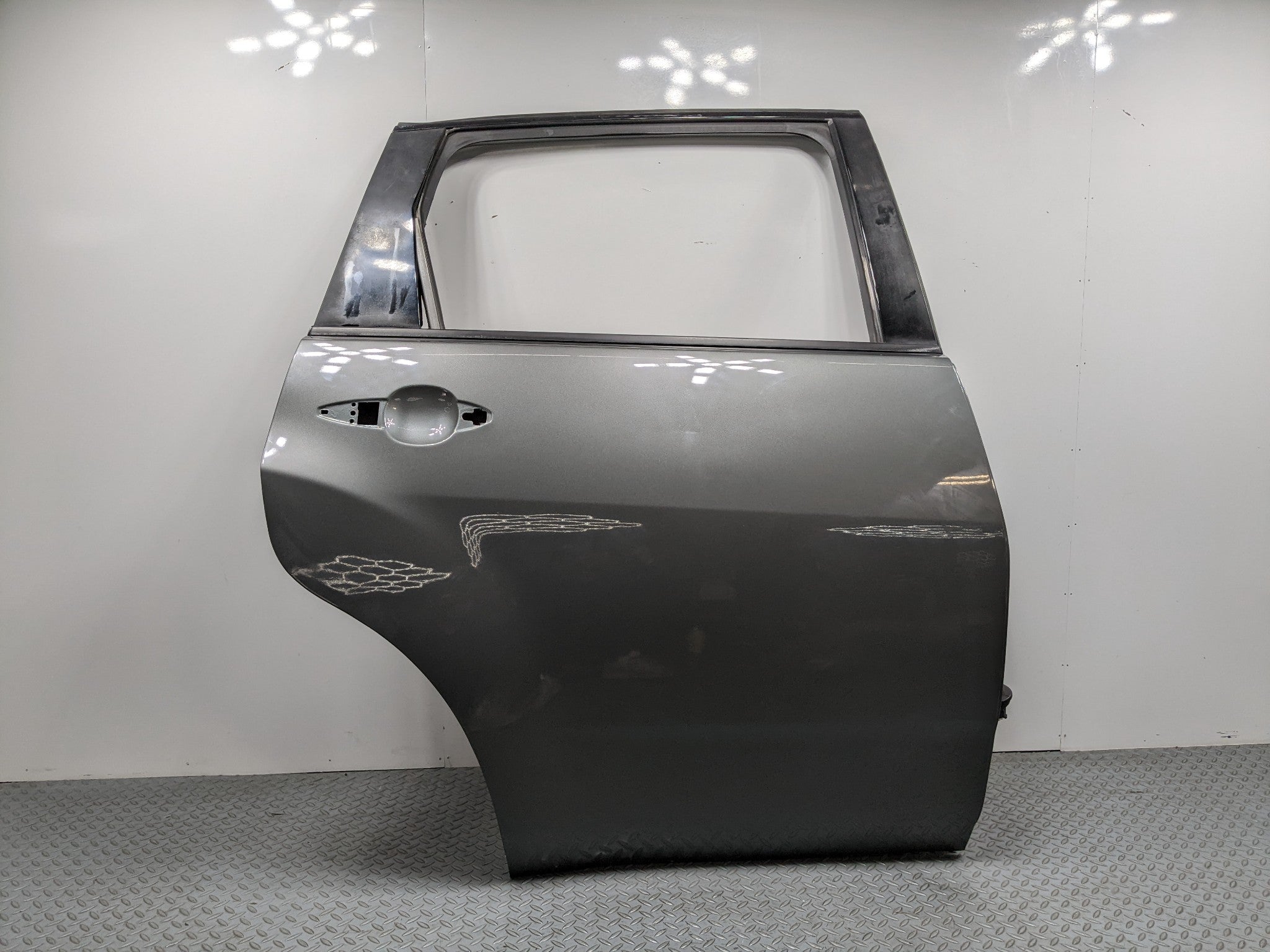 2007 - 2009 ACURA MDX OEM DOOR SHELL PANEL NIMBUS GRAY METALLIC REAR RIGHT SIDE