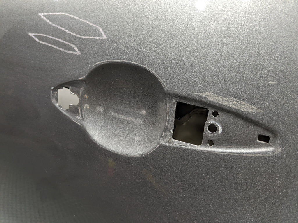 2007 - 2009 ACURA MDX OEM DOOR SHELL PANEL NIMBUS GRAY METALLIC REAR LEFT SIDE