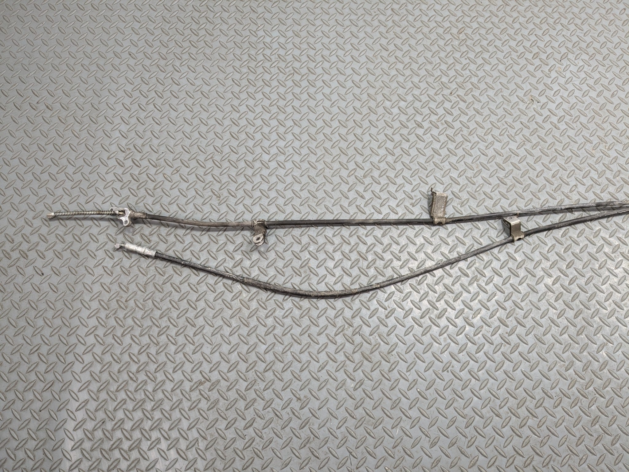 2007 - 2009 ACURA MDX OEM EMERGENCY PARKING BRAKE LINKAGE CABLE PAIR