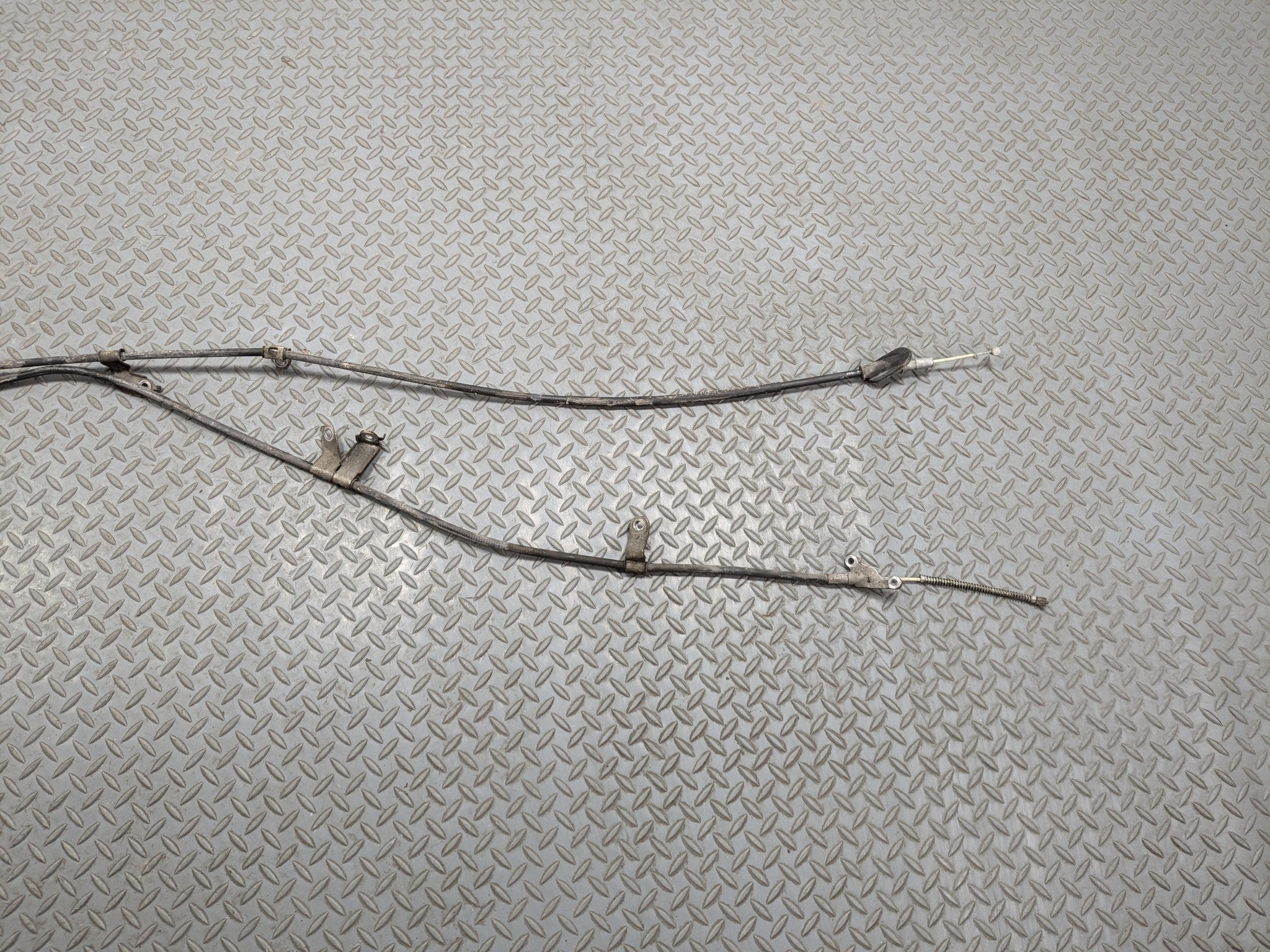 2007 - 2009 ACURA MDX OEM EMERGENCY PARKING BRAKE LINKAGE CABLE PAIR