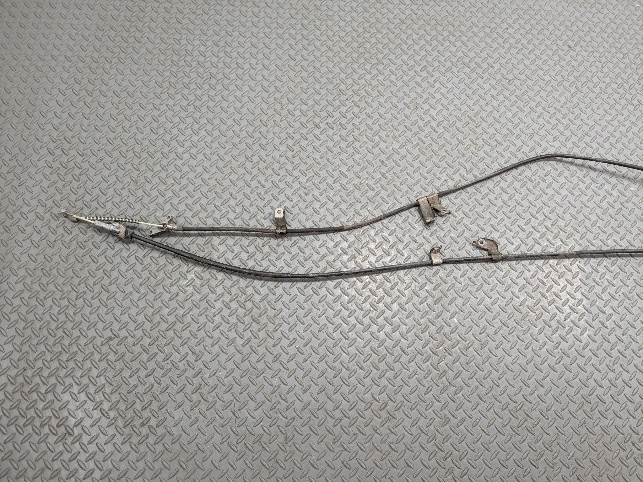 2007 - 2009 ACURA MDX OEM EMERGENCY PARKING BRAKE LINKAGE CABLE PAIR