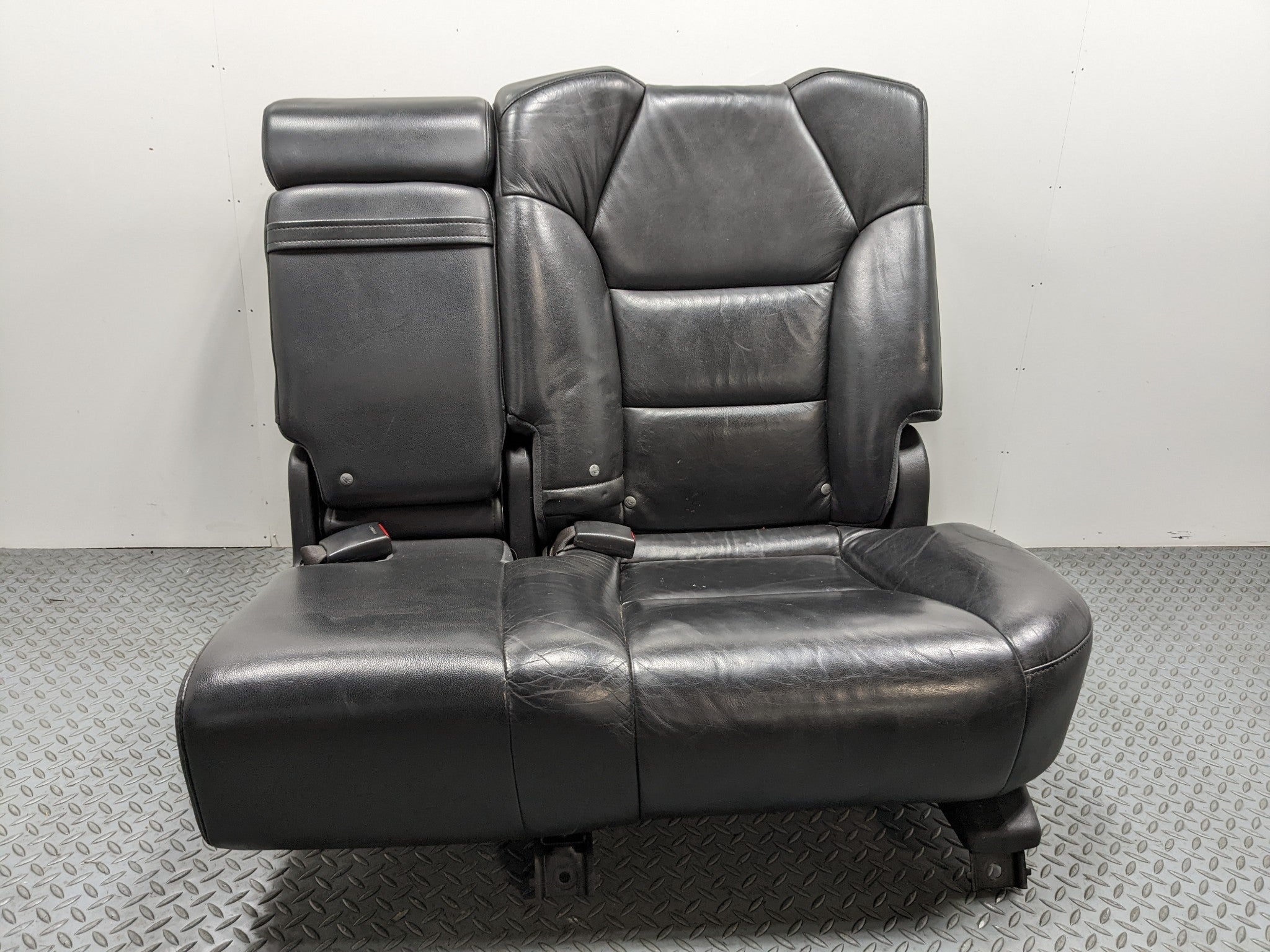 2007 - 2009 ACURA MDX OEM REAR LEFT SIDE 2ND ROW SEAT ASSEMBLY BLACK LEATHER