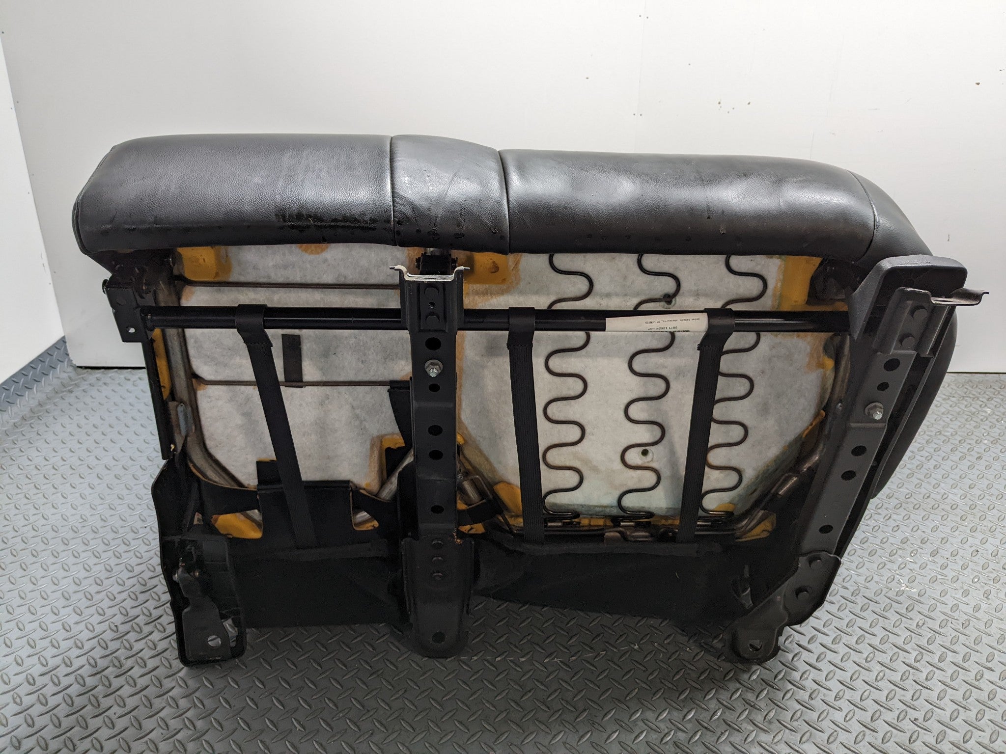 2007 - 2009 ACURA MDX OEM REAR LEFT SIDE 2ND ROW SEAT ASSEMBLY BLACK LEATHER