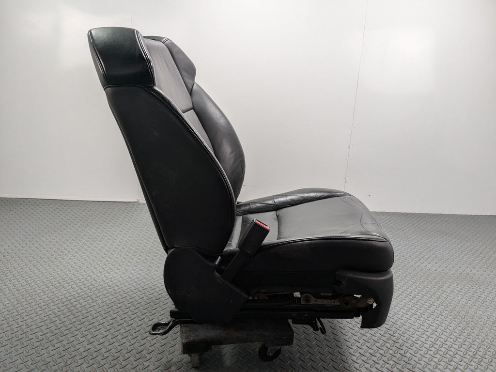 2007 - 2009 ACURA MDX OEM DRIVER SIDE SEAT ASSEMBLY BLACK LEATHER FRONT LEFT