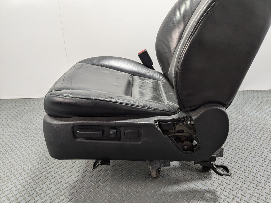 2007 - 2009 ACURA MDX OEM DRIVER SIDE SEAT ASSEMBLY BLACK LEATHER FRONT LEFT