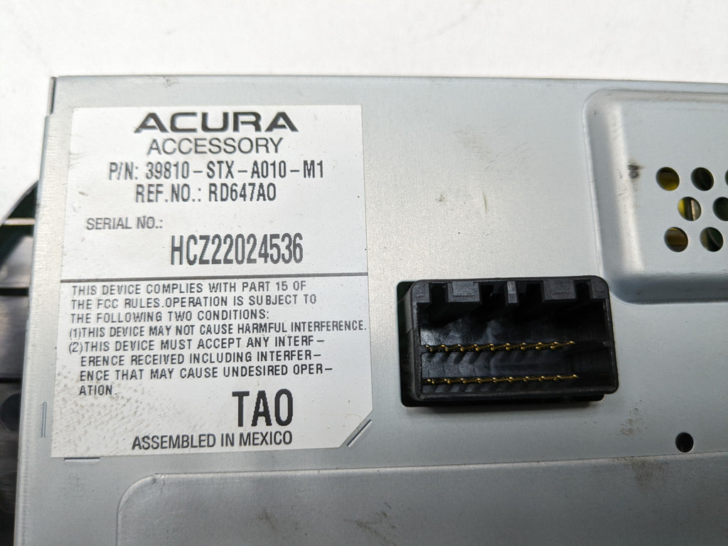 2007 - 2009 ACURA MDX OEM INFORMATION NAVIGATION DISPLAY SCREEN MONITOR