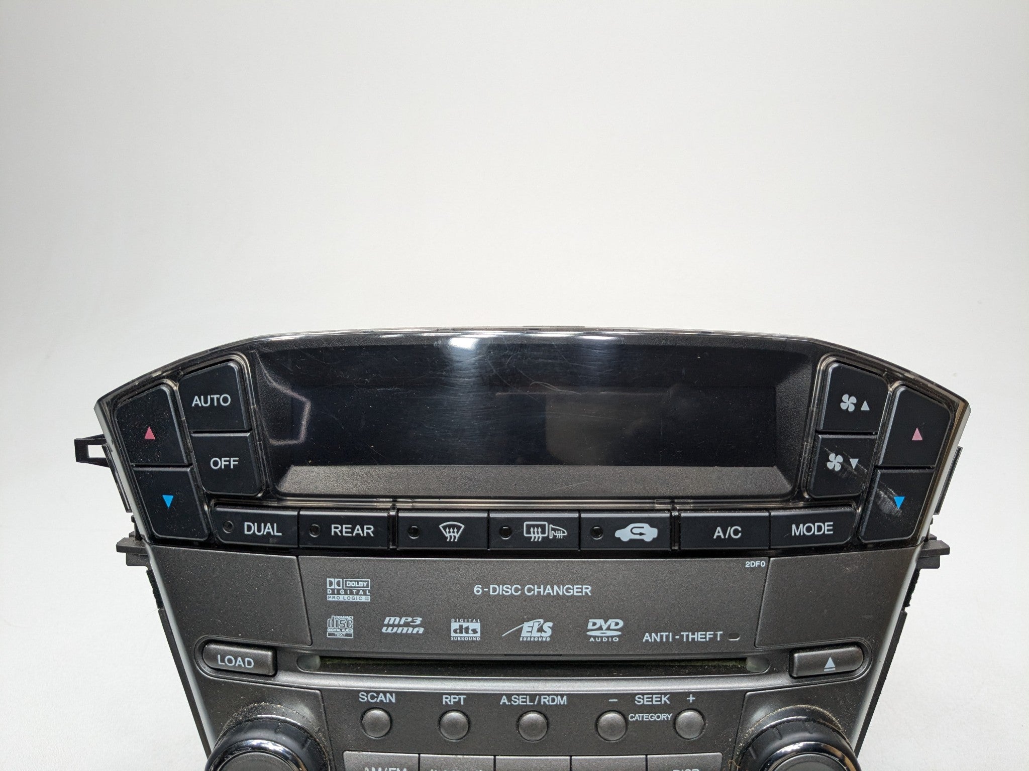 2007 - 2013 ACURA MDX OEM DASH CENTER RADIO PLAYER CLIMATE AND NAVIGATION SWITCH
