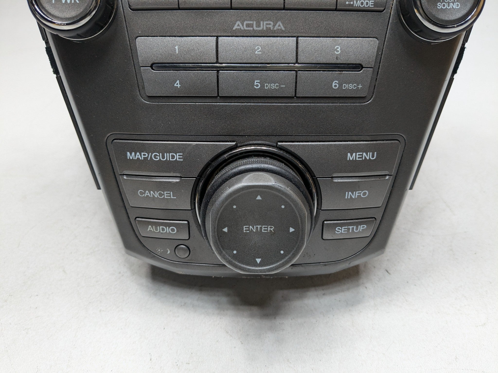 2007 - 2013 ACURA MDX OEM DASH CENTER RADIO PLAYER CLIMATE AND NAVIGATION SWITCH