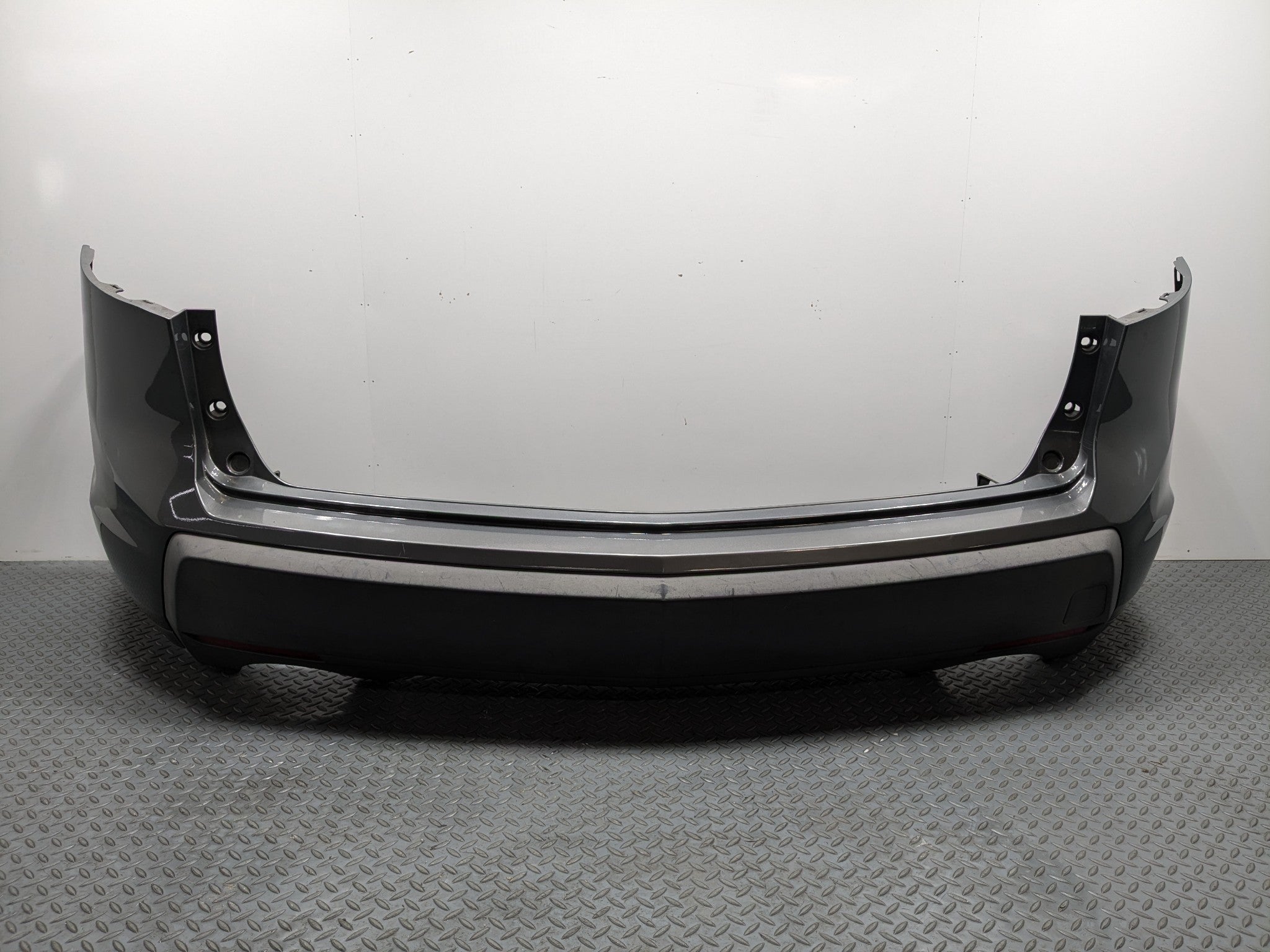 2007 - 2009 ACURA MDX OEM REAR BUMPER COVER PANEL ASSEMBLY NIMBUS GRAY METALLIC