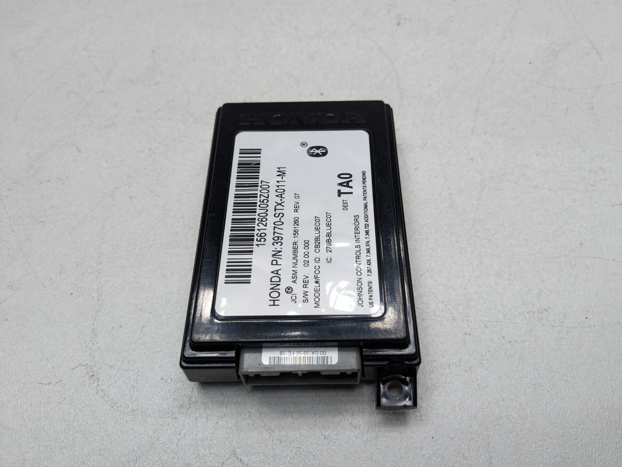 2007 - 2009 ACURA MDX OEM HANDS FREE BLUETOOTH COMMUNICATION CONTROL MODULE UNIT