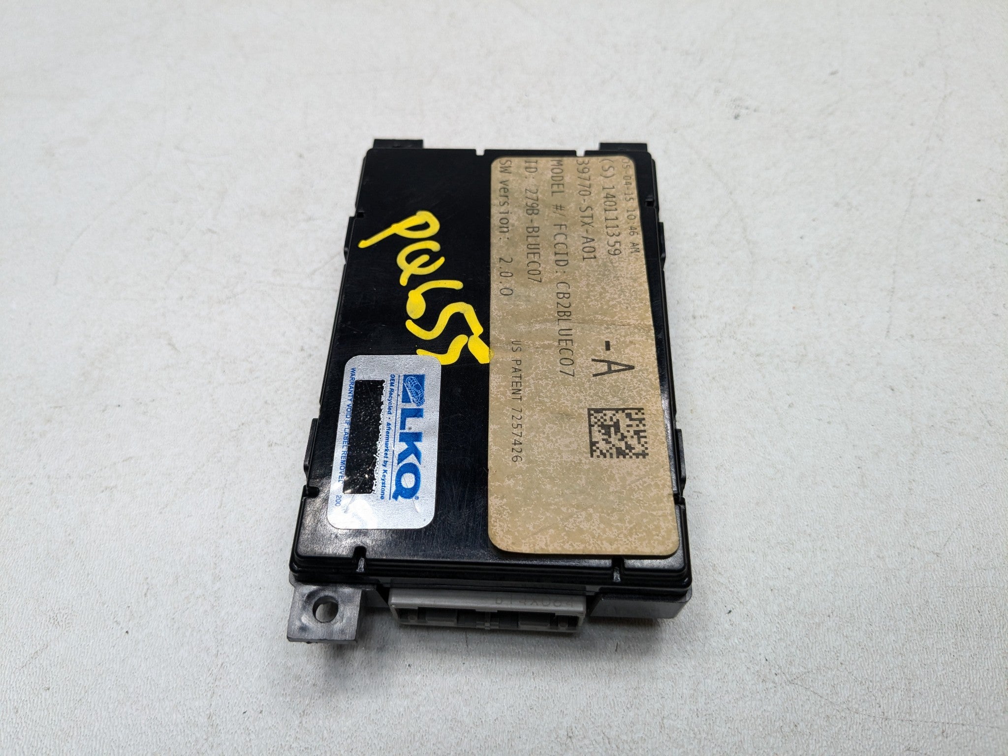 2007 - 2009 ACURA MDX OEM HANDS FREE BLUETOOTH COMMUNICATION CONTROL MODULE UNIT