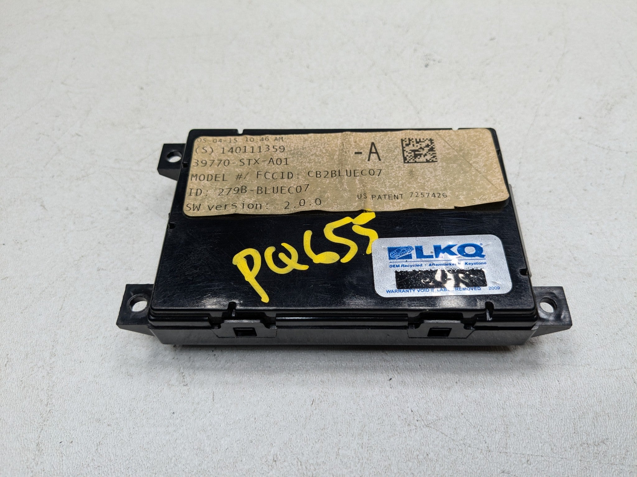 2007 - 2009 ACURA MDX OEM HANDS FREE BLUETOOTH COMMUNICATION CONTROL MODULE UNIT