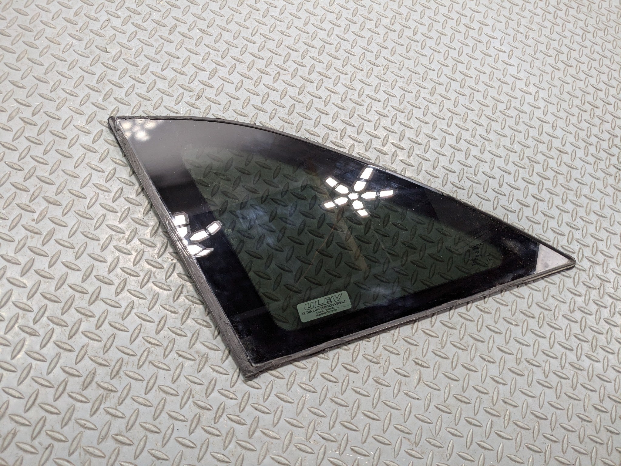 2007 - 2009 ACURA MDX OEM QUARTER GLASS DOOR WINDOW REAR LEFT DRIVER SIDE
