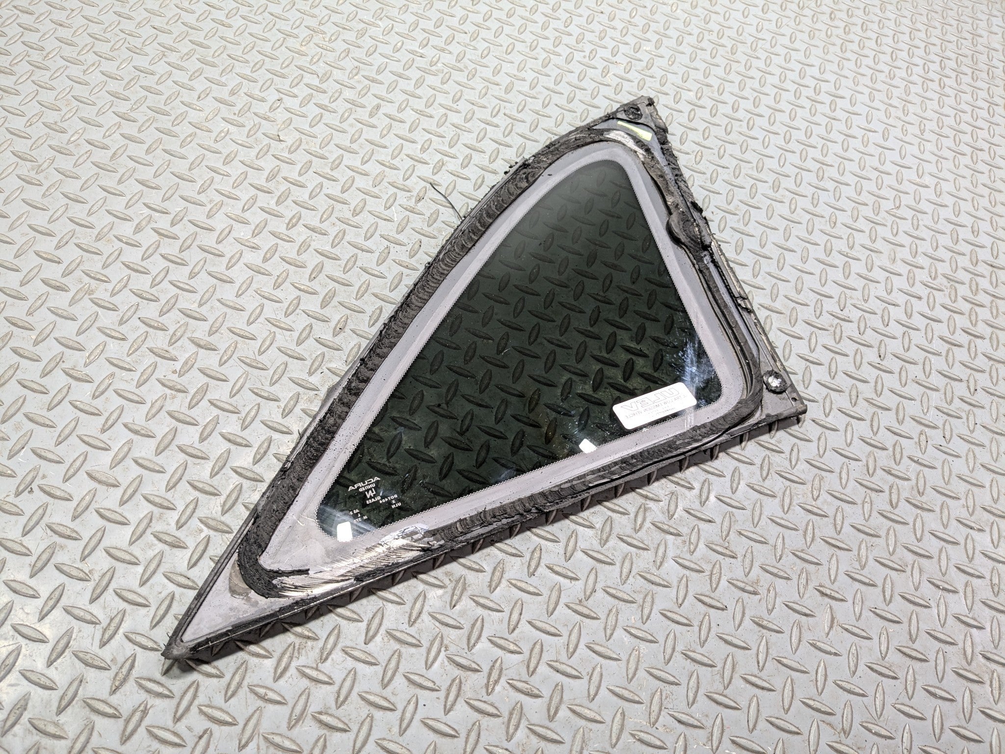 2007 - 2009 ACURA MDX OEM QUARTER GLASS DOOR WINDOW REAR LEFT DRIVER SIDE