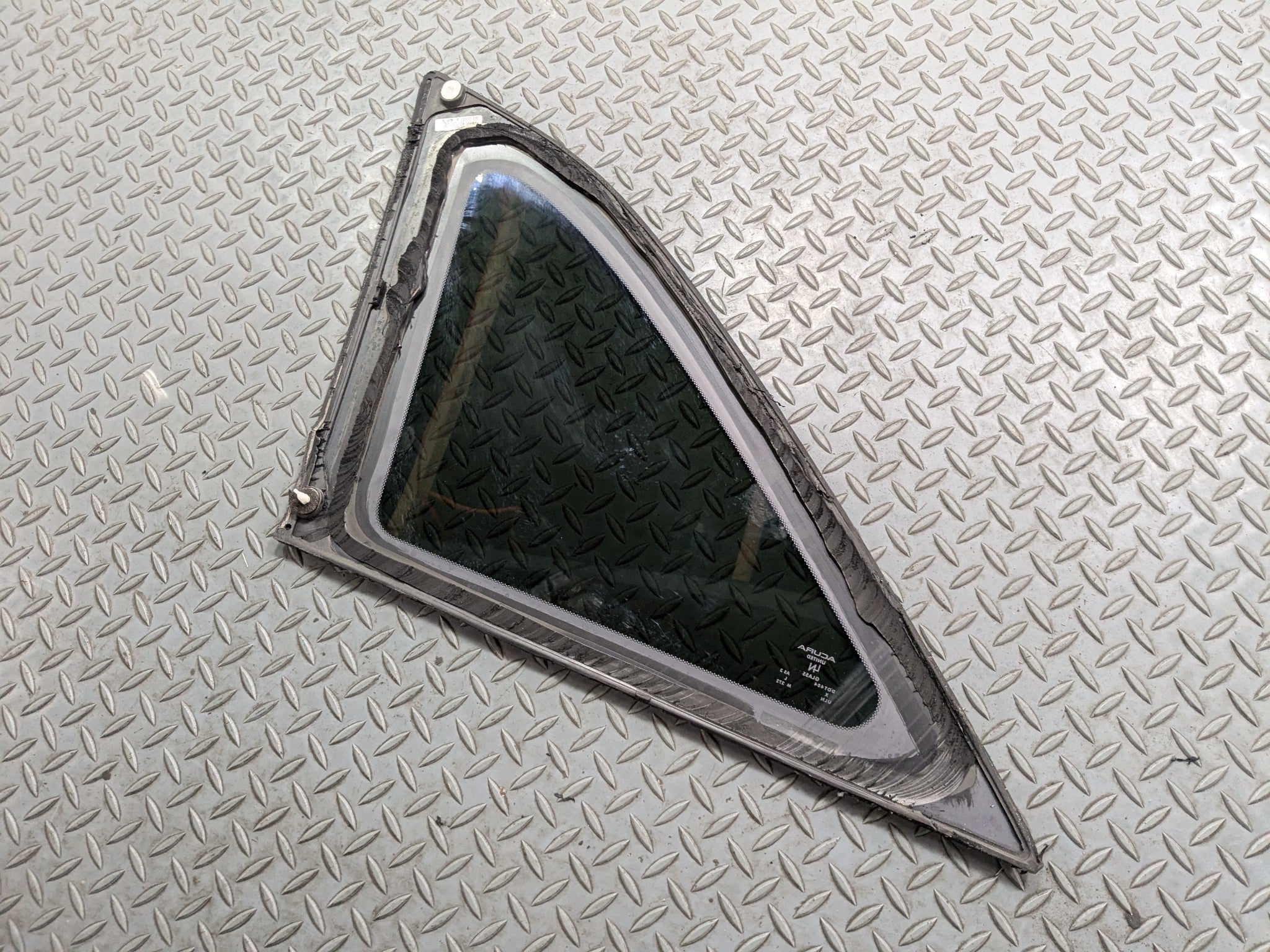 2007 - 2009 ACURA MDX OEM QUARTER GLASS DOOR WINDOW REAR RIGHT PASSENGER SIDE