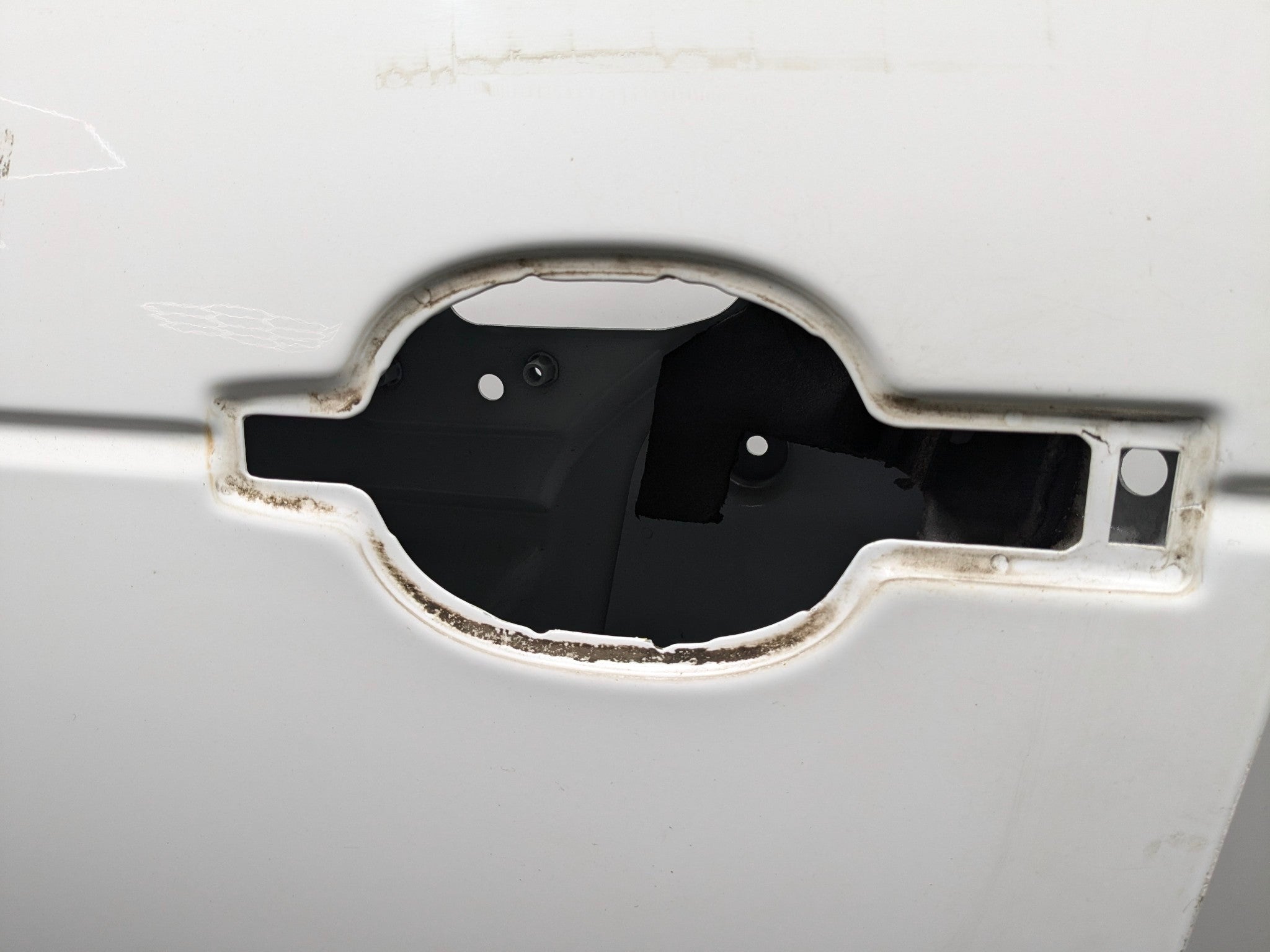 10 - 12 LAND ROVER RANGE ROVER OEM DOOR SHELL PANEL WHITE FRONT LEFT DRIVER SIDE