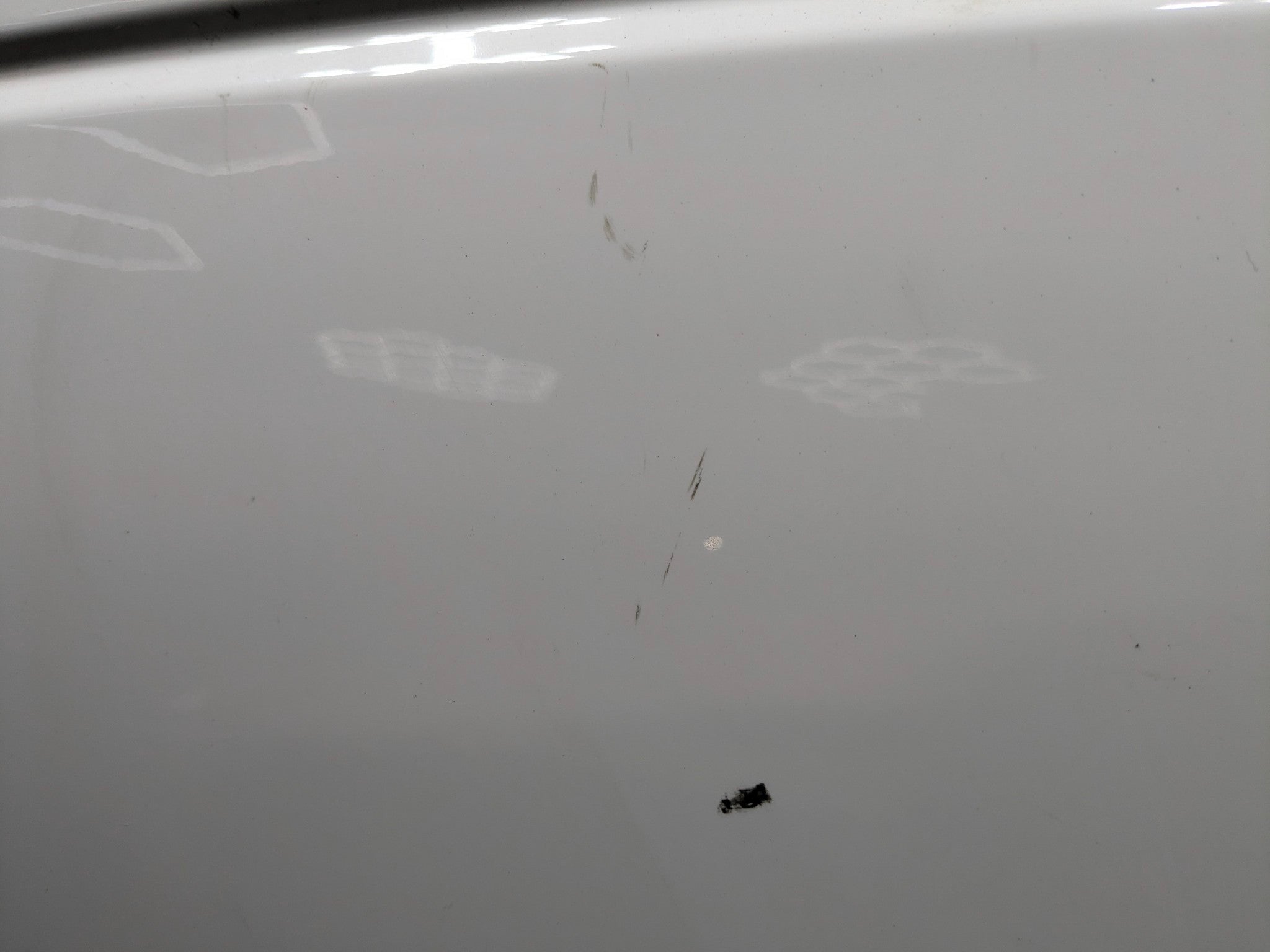 10 - 12 LAND ROVER RANGE ROVER OEM DOOR SHELL PANEL WHITE FRONT LEFT DRIVER SIDE