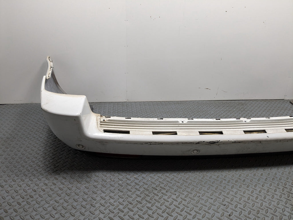 2010 - 2012 LAND ROVER RANGE ROVER OEM REAR BUMPER COVER PANEL ASSEMBLY WHITE