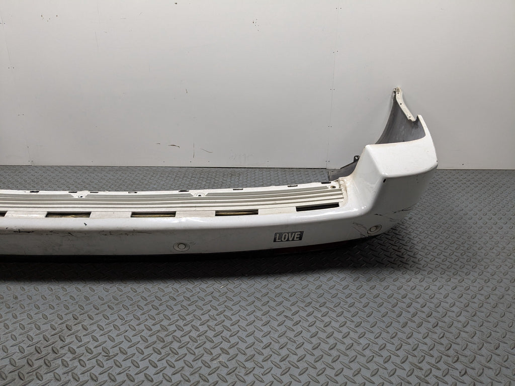 2010 - 2012 LAND ROVER RANGE ROVER OEM REAR BUMPER COVER PANEL ASSEMBLY WHITE