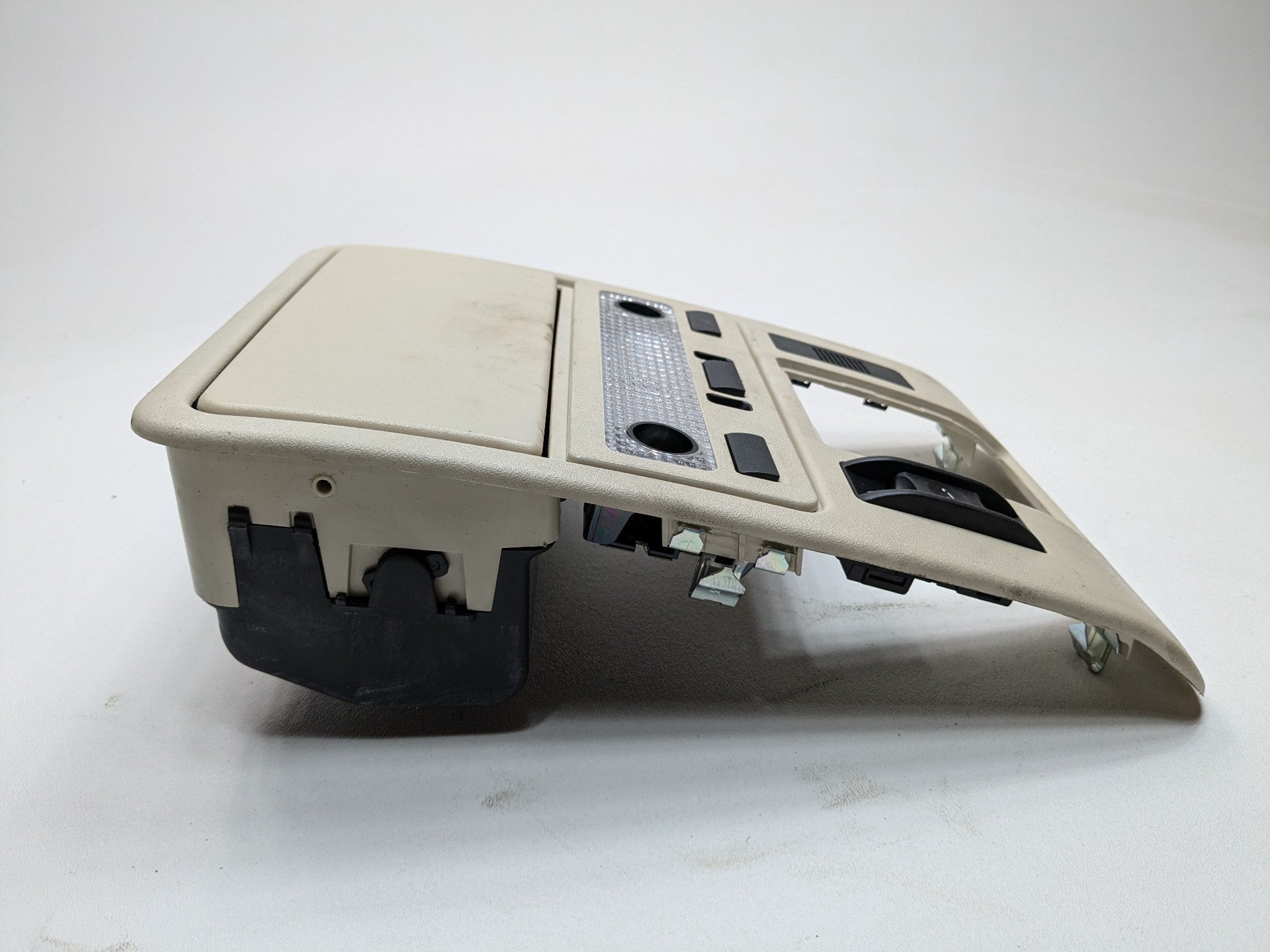 10 - 12 LAND ROVER RANGE ROVER OEM FRONT OVERHEAD CONSOLE DOME MAP LIGHT BEIGE