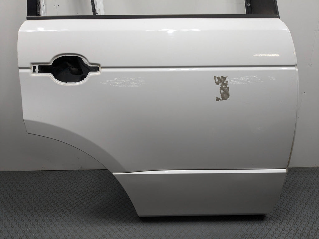 2010 - 2012 LAND ROVER RANGE ROVER OEM DOOR SHELL PANEL WHITE REAR RIGHT SIDE