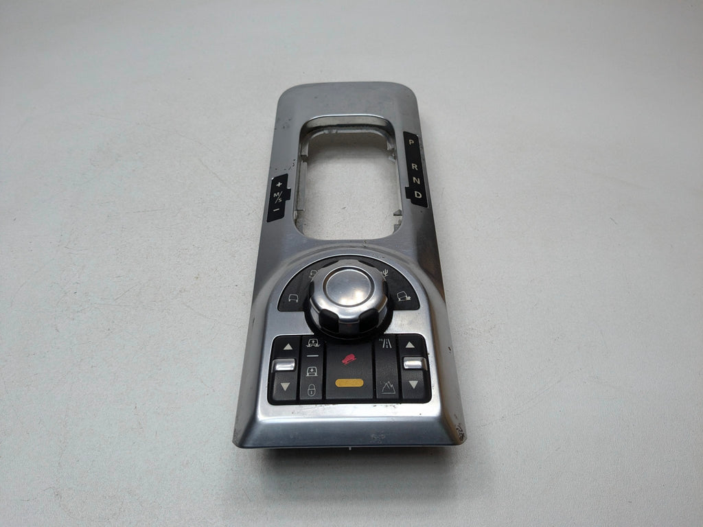 10 - 12 LAND ROVER RANGE ROVER OEM CENTER CONSOLE SWITCH SHIFTER BEZEL CHROME