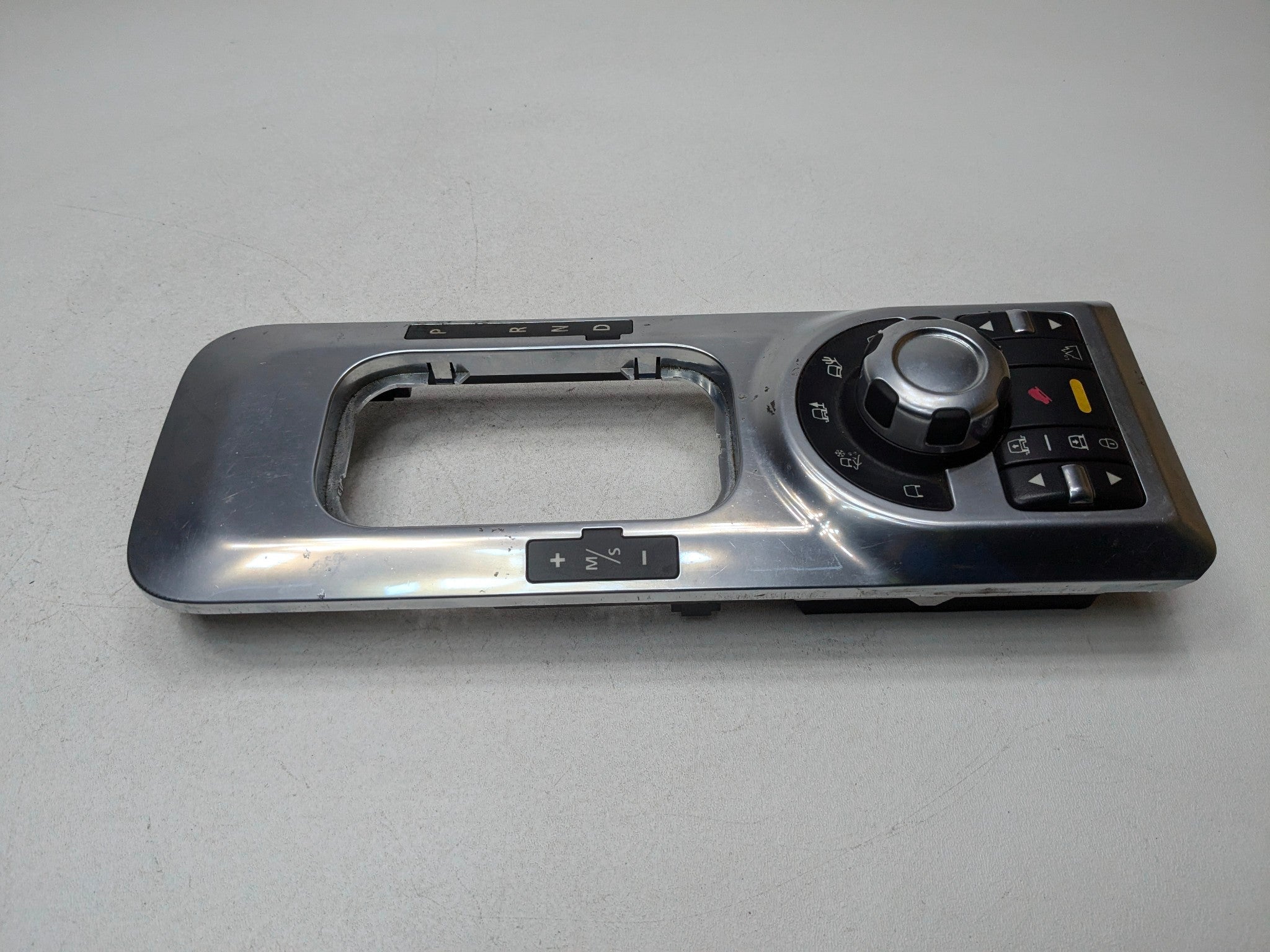 10 - 12 LAND ROVER RANGE ROVER OEM CENTER CONSOLE SWITCH SHIFTER BEZEL CHROME