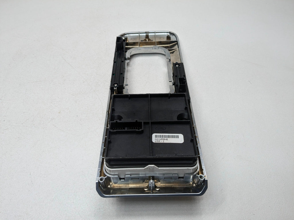 10 - 12 LAND ROVER RANGE ROVER OEM CENTER CONSOLE SWITCH SHIFTER BEZEL CHROME