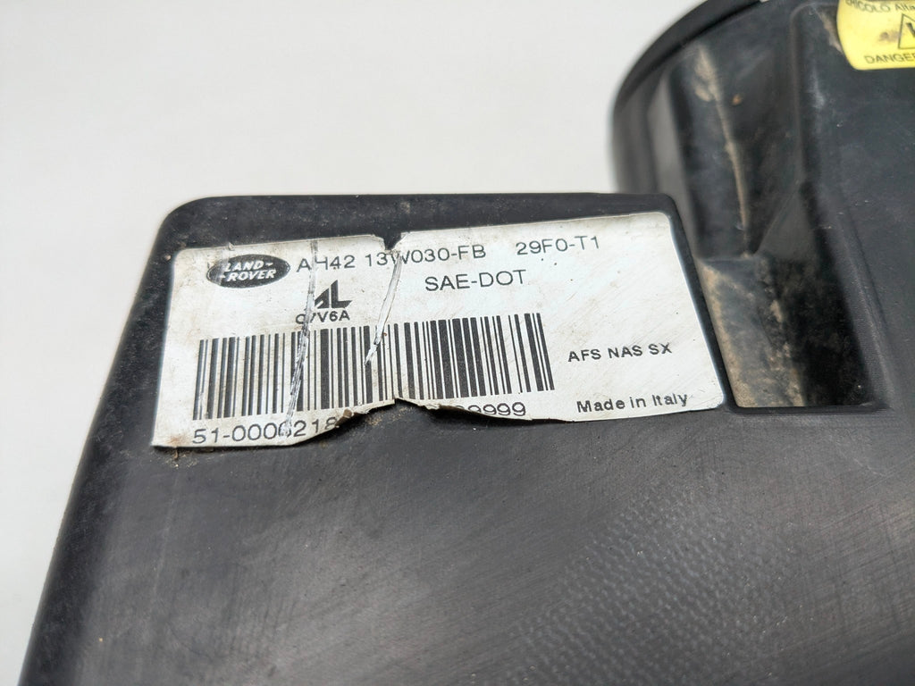 2010 - 2012 LAND ROVER RANGE ROVER OEM HEADLAMP ASSEMBLY FRONT LEFT DRIVER SIDE