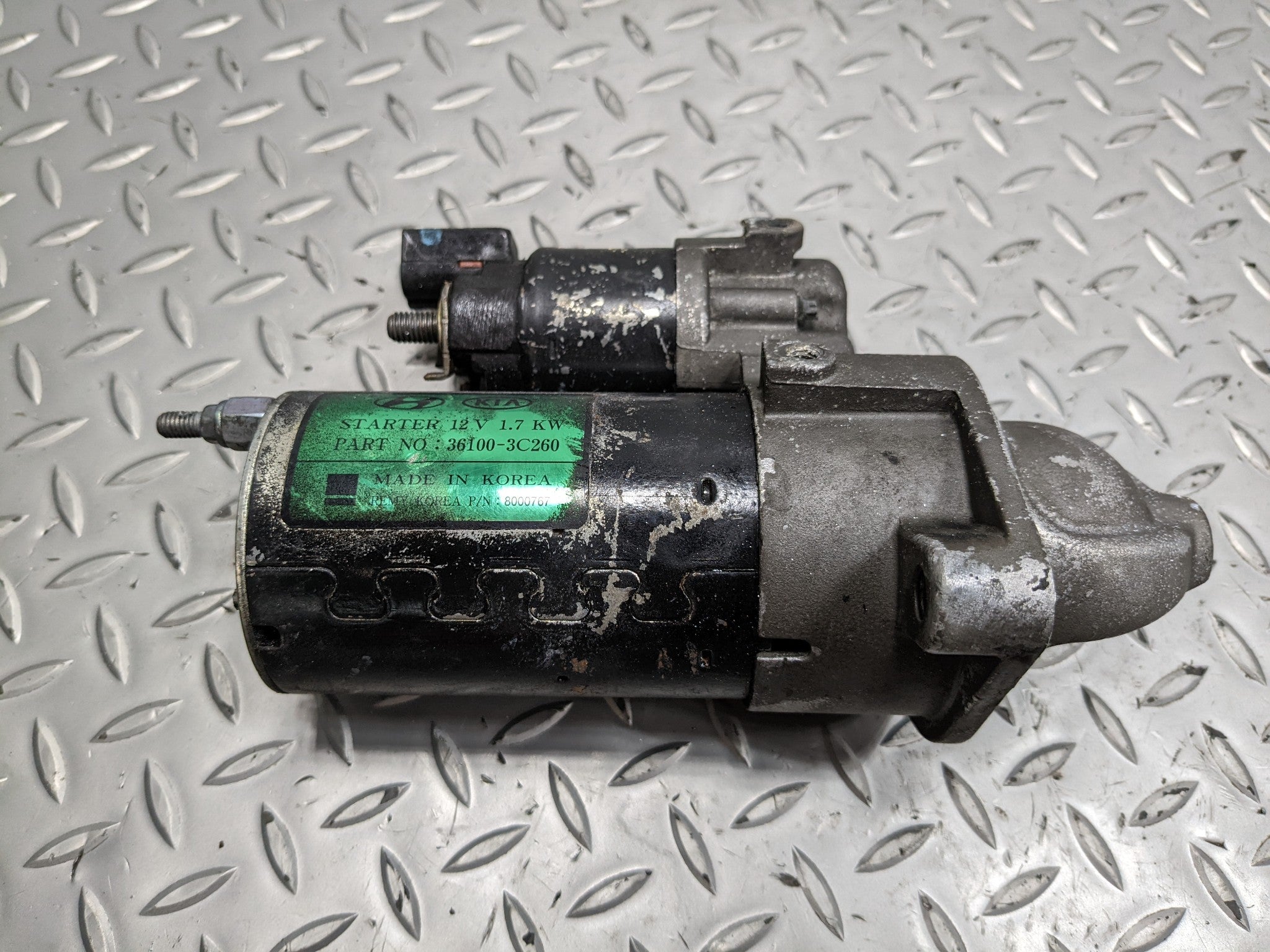 2013 - 2016 HYUNDAI SANTA FE OEM ENGINE STARTER MOTOR ASSEMBLY 3.3L LWB