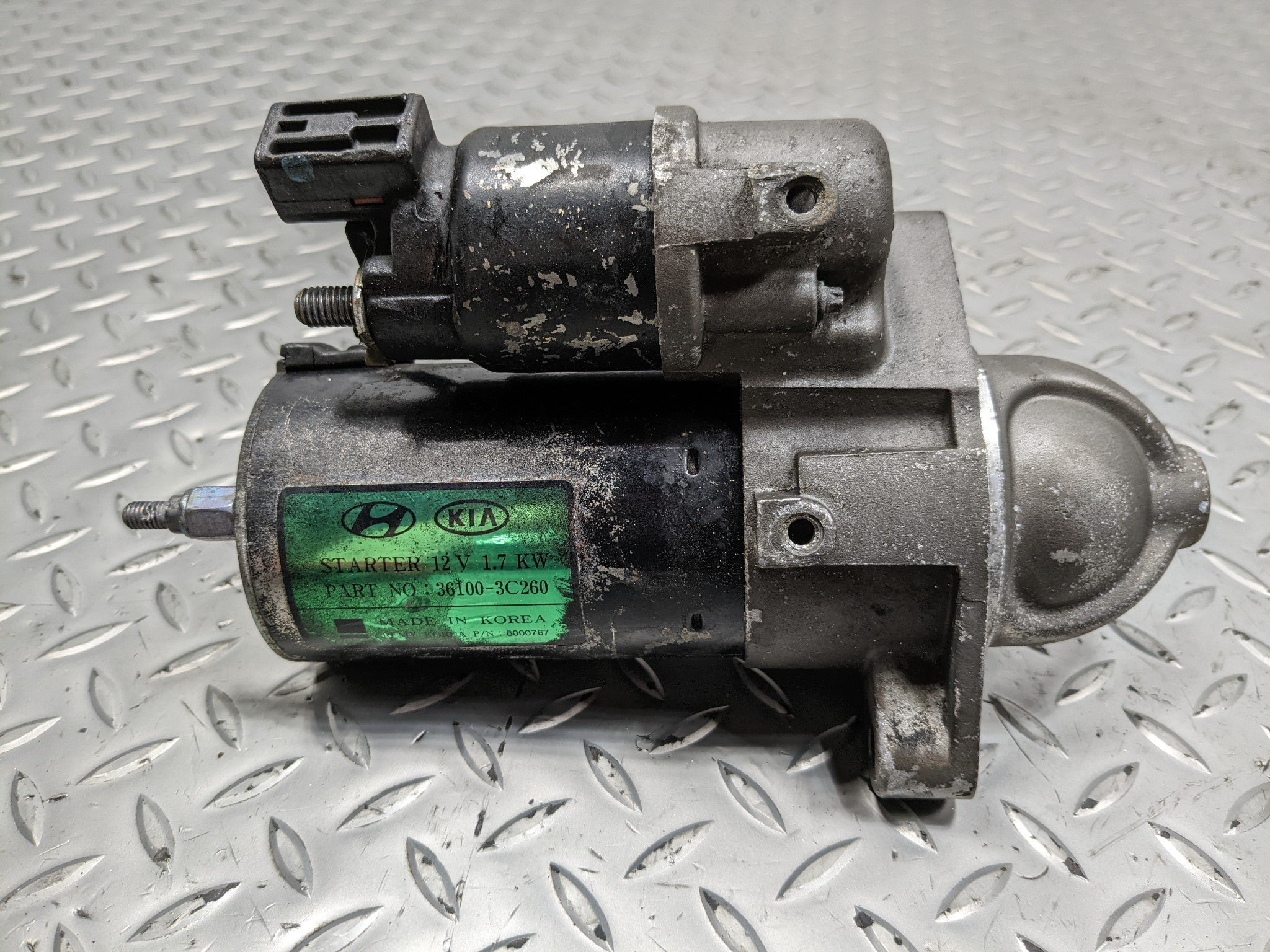 2013 - 2016 HYUNDAI SANTA FE OEM ENGINE STARTER MOTOR ASSEMBLY 3.3L LWB