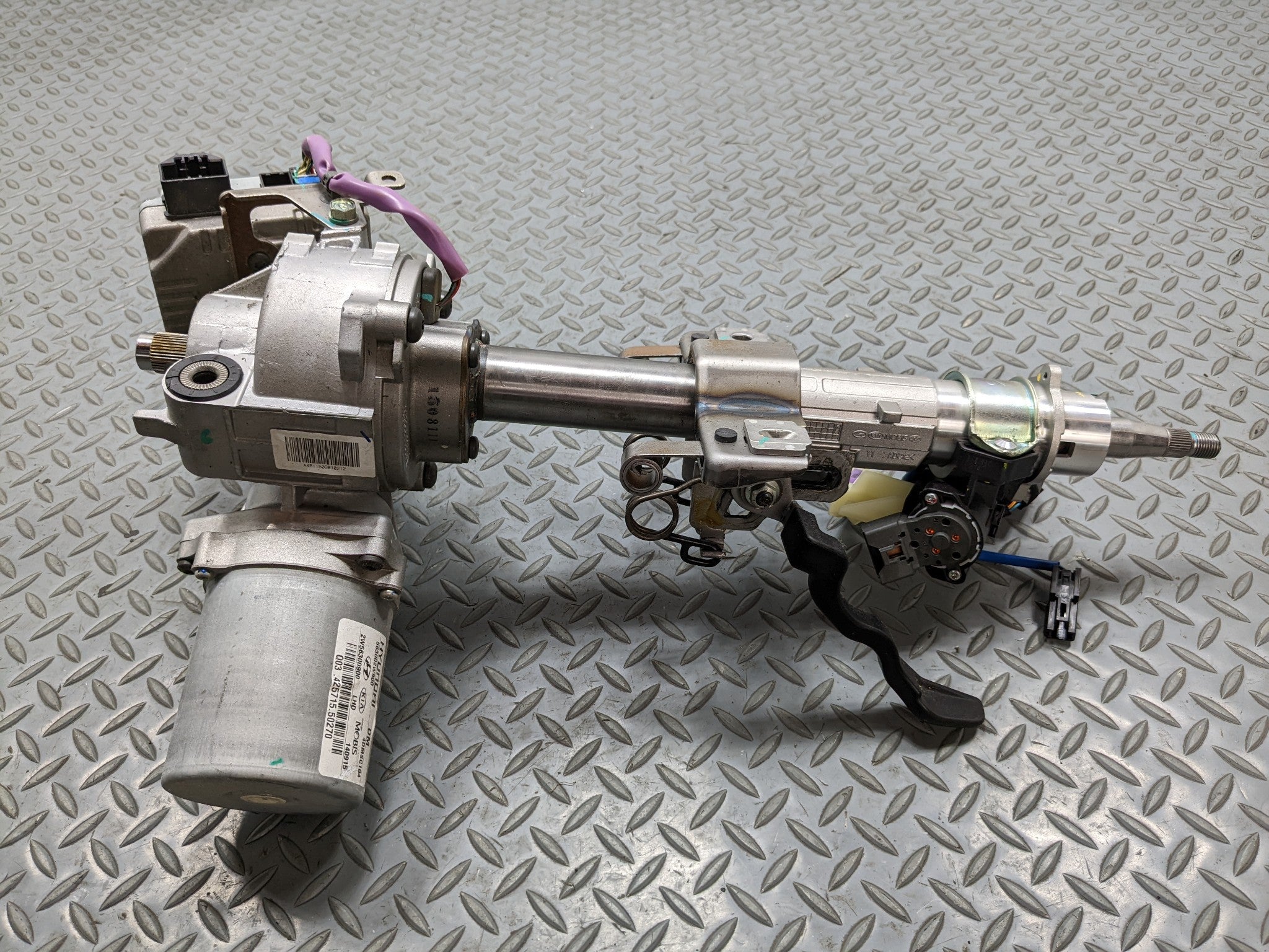2013 - 2016 HYUNDAI SANTA FE OEM POWER STEERING COLUMN WITH MOTOR ASSEMBLY