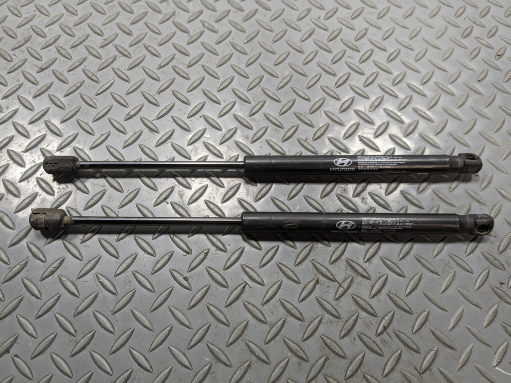 13 - 16 HYUNDAI SANTA FE OEM HOOD SHOCK STRUT SET OF 2 FRONT LEFT AND RIGHT SIDE